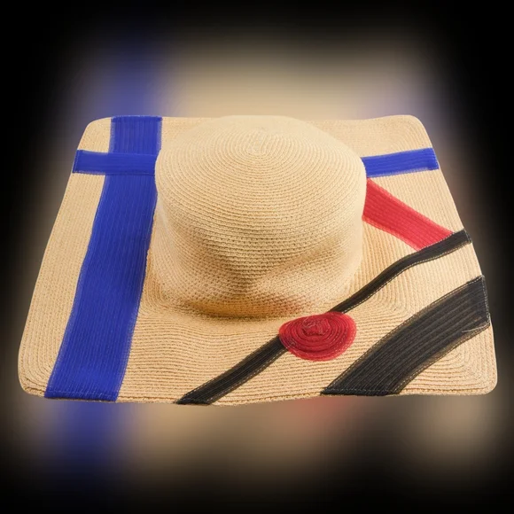 NWT raffia hat